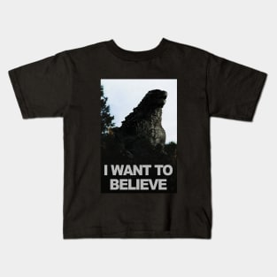 I want to believe Kids T-Shirt